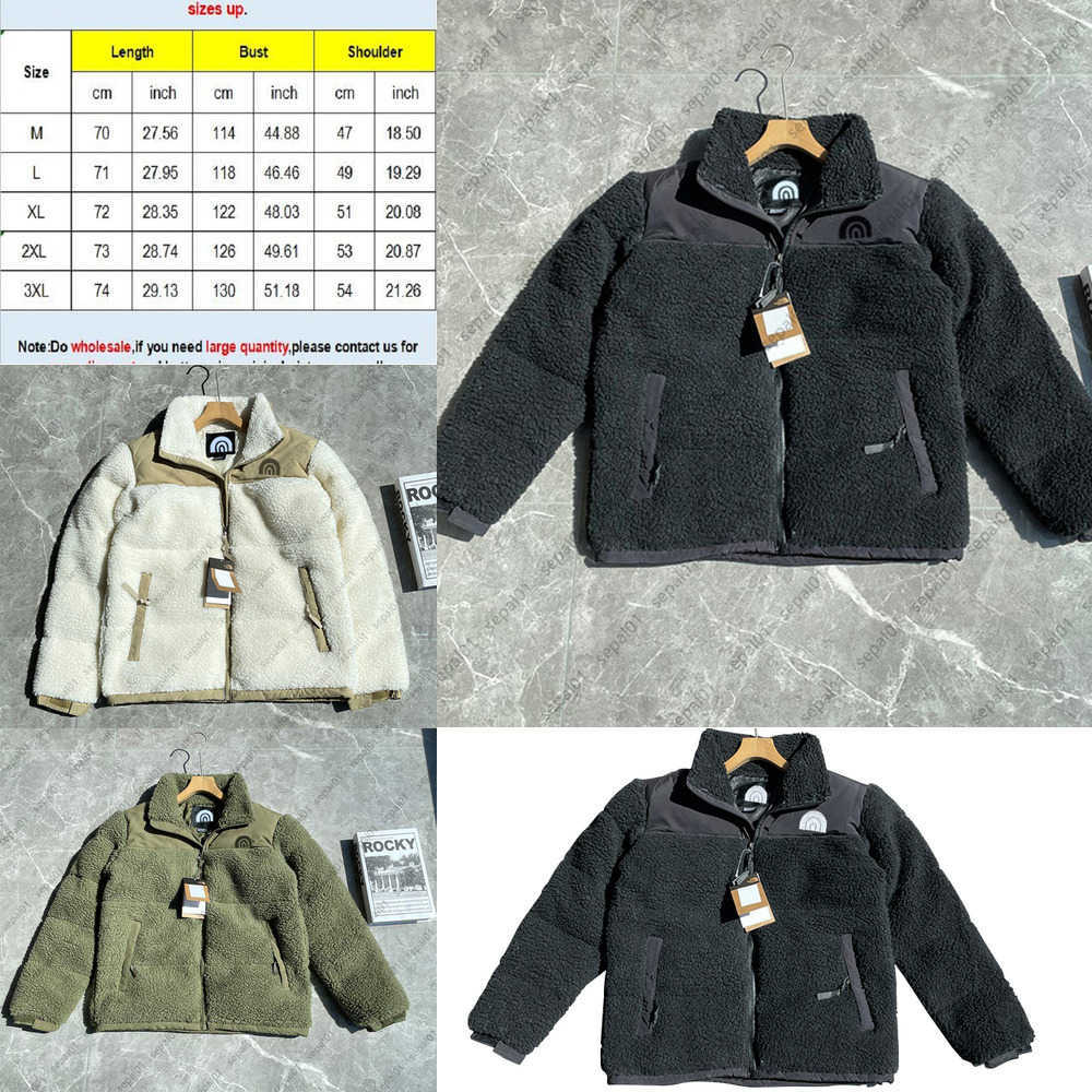 Jacket Designer Tech Jackets Winter Fleece Men Women Thick Warm Down Coats Fashion Classic Couple Lamb Cashmere Coat 6SSX, White
Jacket Designer Tech Jackets Winter Fleece Men Women Thick Warm Down Coats Fashion Classic Couple Lamb Cashmere Coat 6SSX, White