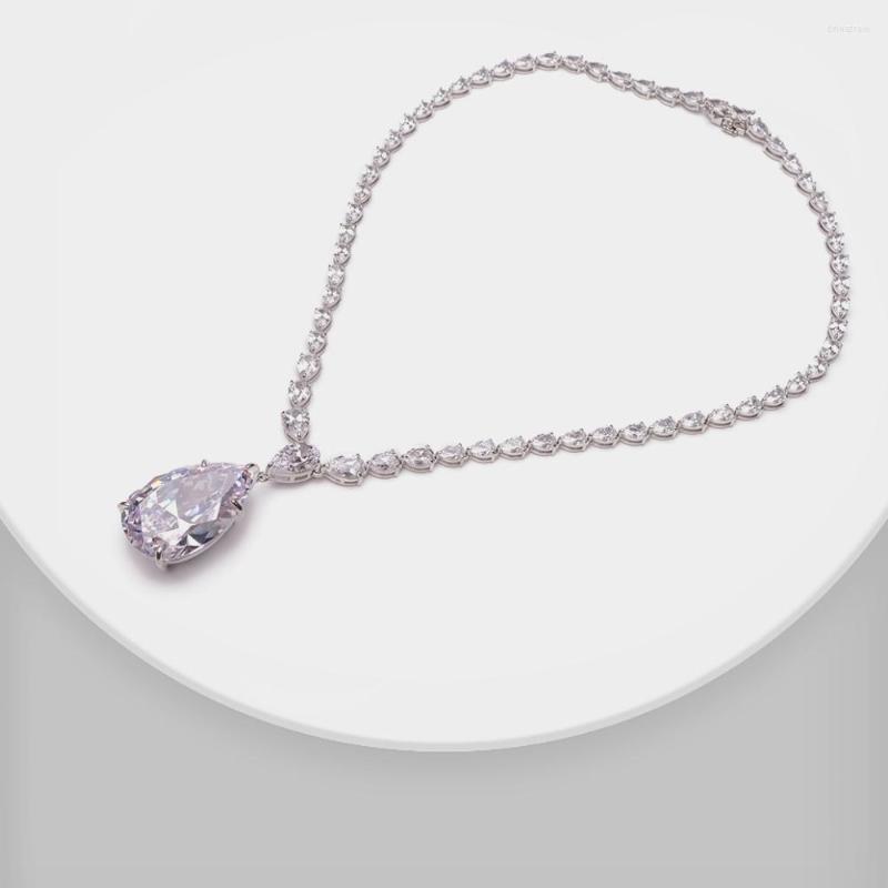 Chains Amorita Boutique Super Luxury Shiny Fine Zircon Necklaces Are Perfect For Parties And Banquets
Chains Amorita Boutique Super Luxury Shiny Fine Zircon Necklaces Are Perfect For Parties And Banquets