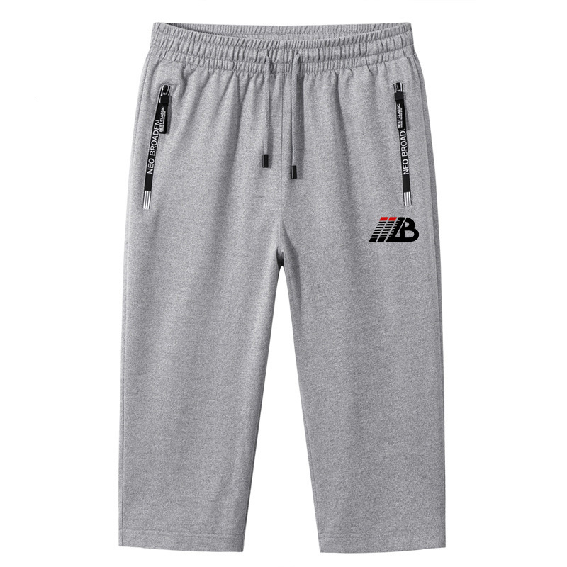 Men's Shorts Summer Casual Sweatshorts Men Shorts Cotton Baggy Joggers Breeches Pants Capris Male Knee-Length Workout Slim Men Pants 230510