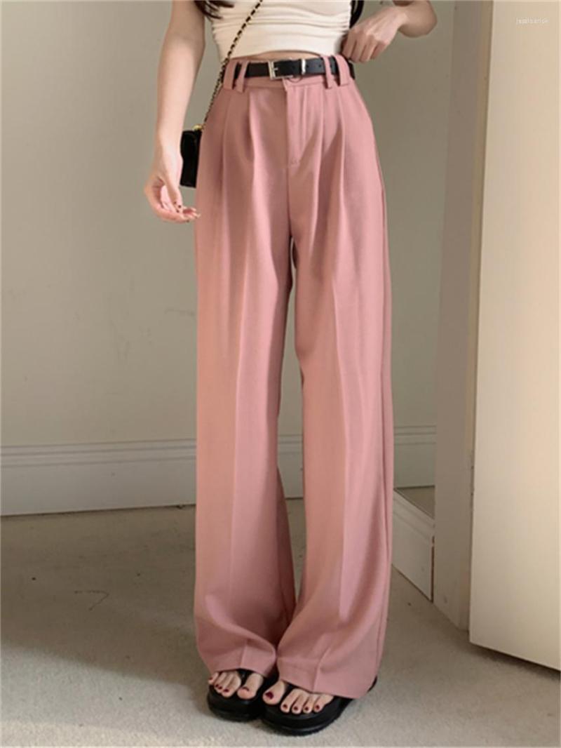 Women' Pants Alien Kitty High Street Trousers With Belt Chic 2023 Summer Women Work Wear Waist Loose Office Lady Solid All Match, Pink
Women' Pants Alien Kitty High Street Trousers With Belt Chic 2023 Summer Women Work Wear Waist Loose Office Lady Solid All Match, Pink