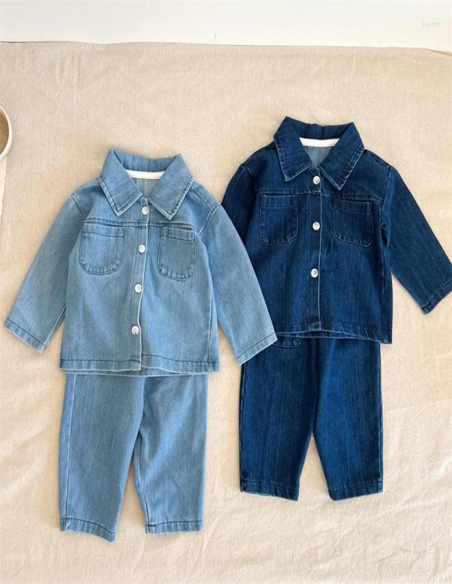 Clothing Sets 2022 Autumn Baby Long Sleeve Clothes Set Children Denim Jacket Solid Boys Girls Soft Jean Outfits Fashion 2pcs Suit7237129, Blue
Clothing Sets 2022 Autumn Baby Long Sleeve Clothes Set Children Denim Jacket Solid Boys Girls Soft Jean Outfits Fashion 2pcs Suit7237129, Blue