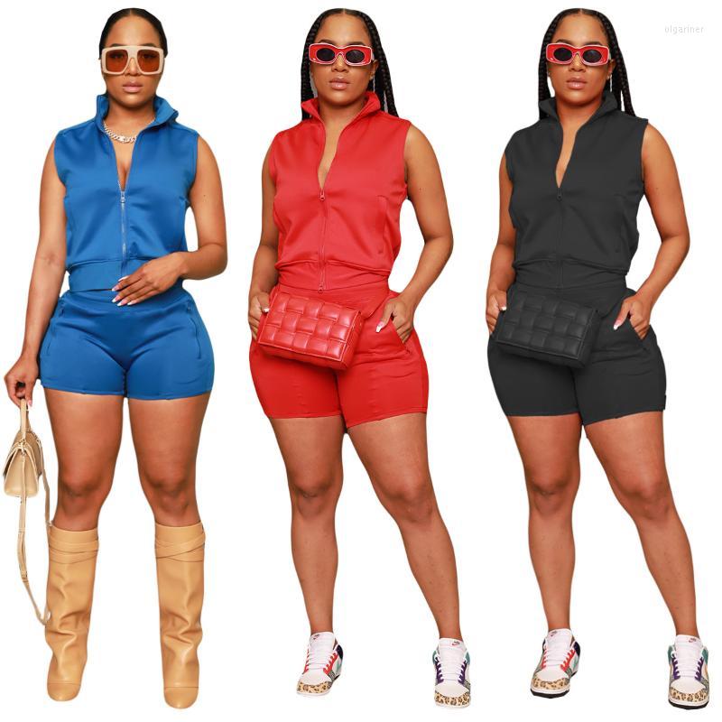 Women' Tracksuits Sports Set Solid Outfits Summer 2023 Fashion Shorts With Pockets Zipper Sexy Sets Womens 2 Piece SetWomen, Black
Women' Tracksuits Sports Set Solid Outfits Summer 2023 Fashion Shorts With Pockets Zipper Sexy Sets Womens 2 Piece SetWomen, Black