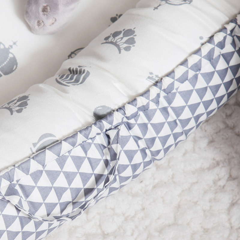 Bedding Sets Infant born Baby Lounger Portable Baby Nest Bed for Girls Boys Cotton Crib Toddler Bed Baby Nursery Carrycot Co Sleeper Bed 230510