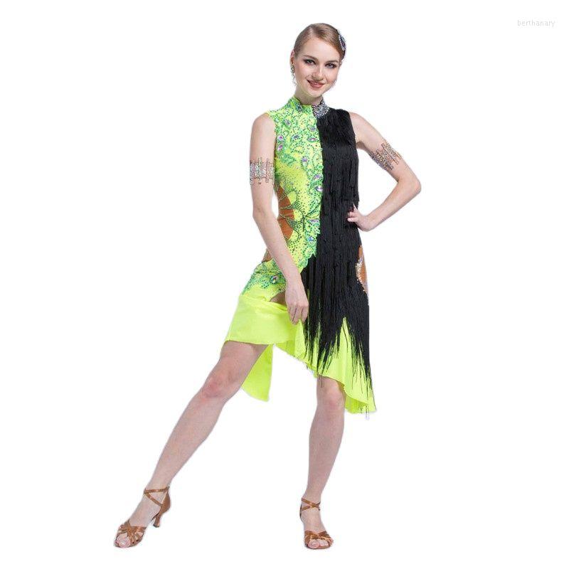 Stage Wear L-17232 Tassel Latin Performance Clothing Adult Female Costumes Dance Split Dress Custom For Sale, Picture shown
Stage Wear L-17232 Tassel Latin Performance Clothing Adult Female Costumes Dance Split Dress Custom For Sale, Picture shown