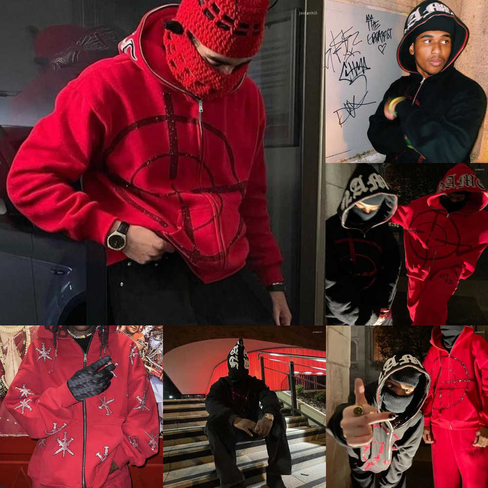 Jackets Men Hip Hop Streetwear Men's Hooded Jacket Archery Target Print Oversized Zip Up Harajuku Punk Grunge Couple Hoodie Y2k Clothes 2J1K, 655-black
Jackets Men Hip Hop Streetwear Men's Hooded Jacket Archery Target Print Oversized Zip Up Harajuku Punk Grunge Couple Hoodie Y2k Clothes 2J1K, 655-black