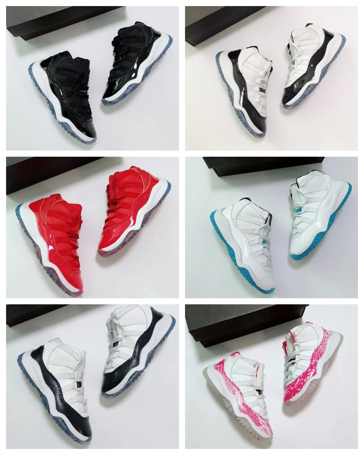 Jumpman 11 Designer Kids Basketball climbing Shoes Bred Low White Concord Legend Blue Pantone Ovo Snakers Boys Girl outdoors sports Running shoes Trainers size 24-35, Color 10
Jumpman 11 Designer Kids Basketball climbing Shoes Bred Low White Concord Legend Blue Pantone Ovo Snakers Boys Girl outdoors sports Running shoes Trainers size 24-35, Color 10