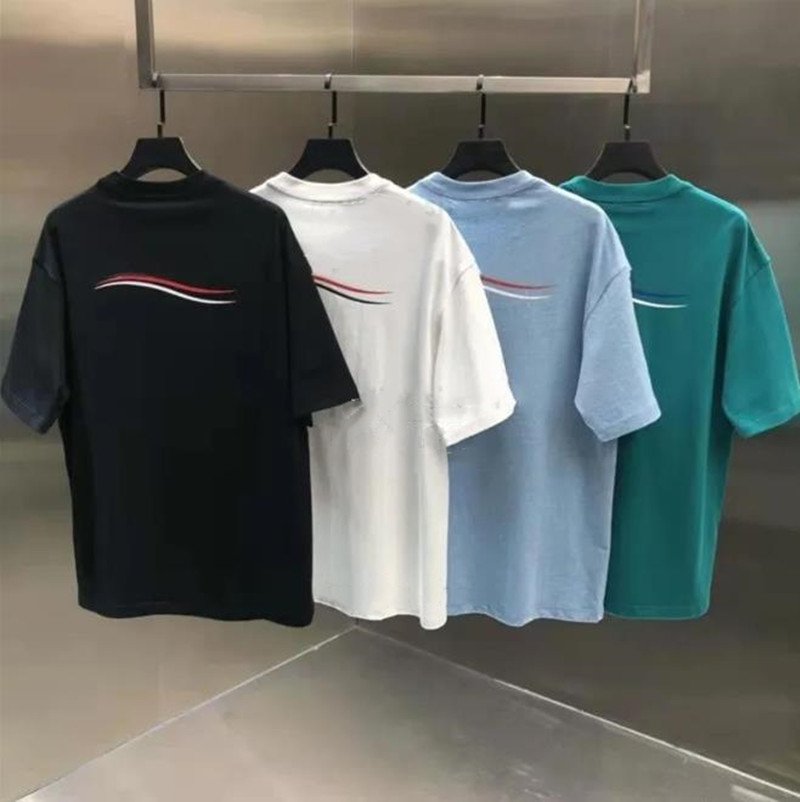Designer Mens T shirt High street Top short Sleeve waves Tee Men Women Lovers luxury T-shirts Fashion senior Pure cotton Fashion
Designer Mens T shirt High street Top short Sleeve waves Tee Men Women Lovers luxury T-shirts Fashion senior Pure cotton Fashion