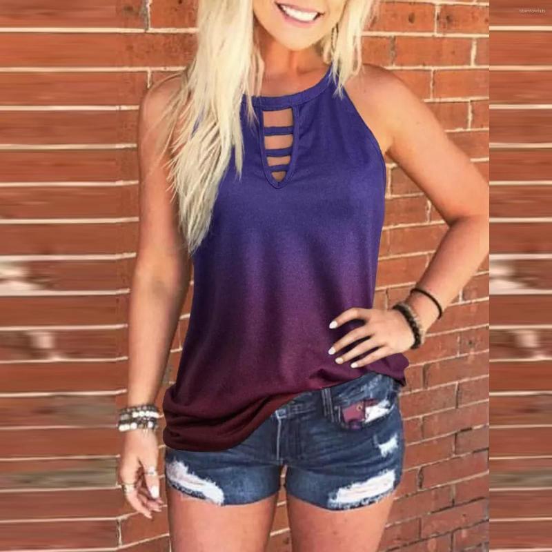 Women' T Shirts Tank Top Women' Sleeveless Leisure Ladies Printed Hollow Vest Loose T-shirt Camisole Blouse Hanging Neck Tops Summer, Purple
Women' T Shirts Tank Top Women' Sleeveless Leisure Ladies Printed Hollow Vest Loose T-shirt Camisole Blouse Hanging Neck Tops Summer, Purple
