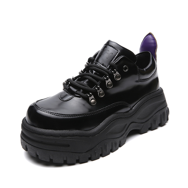 Women Chunky Sneakers Genuine Leather Women 5CM Platform Shoes Height Increasing Ladies Casual Shoes Thick Bottom Vulcanize Shoe, Black
Women Chunky Sneakers Genuine Leather Women 5CM Platform Shoes Height Increasing Ladies Casual Shoes Thick Bottom Vulcanize Shoe, Black