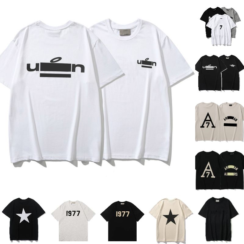 Luxury Designer fashion clothing ESS Tees T-Shirts FOG ESSEN Season 8 Flocking Letter E Mens Womens Round Neck Short Sleeve FEARs OF GOD T-shirt sport t shirt, 10 
Luxury Designer fashion clothing ESS Tees T-Shirts FOG ESSEN Season 8 Flocking Letter E Mens Womens Round Neck Short Sleeve FEARs OF GOD T-shirt sport t shirt, 10