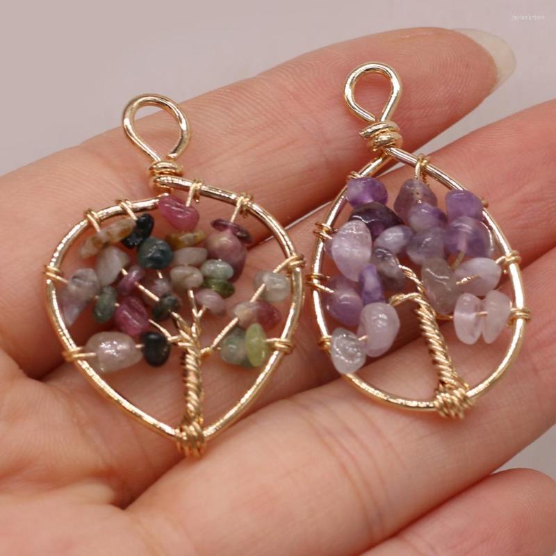 Pendant Necklaces Natural Stone Tree Of Life Amethyst Tourmaline Crystal Charms For Women Jewelry Making DIY Crafts Necklace Accessories
Pendant Necklaces Natural Stone Tree Of Life Amethyst Tourmaline Crystal Charms For Women Jewelry Making DIY Crafts Necklace Accessories