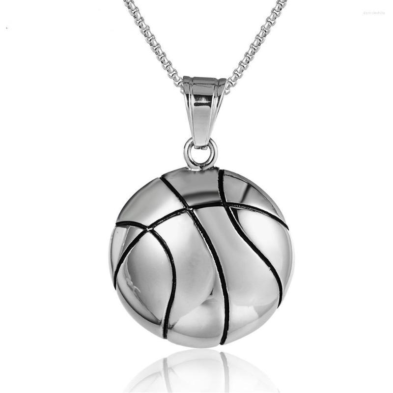 Pendant Necklaces Women's Fashion Simple Basketball Charm Stainless Steel Chain For Women Female Neck Accessories
Pendant Necklaces Women's Fashion Simple Basketball Charm Stainless Steel Chain For Women Female Neck Accessories