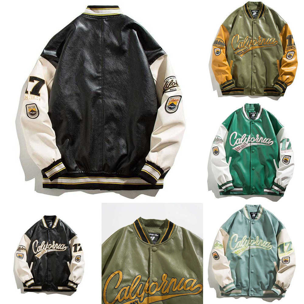 Baseball Men Mens Jacket Designer Varsity Clothing Women Coats Harajuku Japanese Racer Streetwear Motorcycle Coats pm W5E8, Black
Baseball Men Mens Jacket Designer Varsity Clothing Women Coats Harajuku Japanese Racer Streetwear Motorcycle Coats pm W5E8, Black