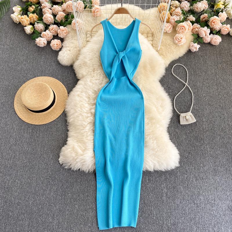 Casual Dresses Vestidos De Noche Juveniles Kintted Hollow Out Bodycon Dress Off-shoulder Slit Summer Women Backless Ins Dropship, Black
Casual Dresses Vestidos De Noche Juveniles Kintted Hollow Out Bodycon Dress Off-shoulder Slit Summer Women Backless Ins Dropship, Black