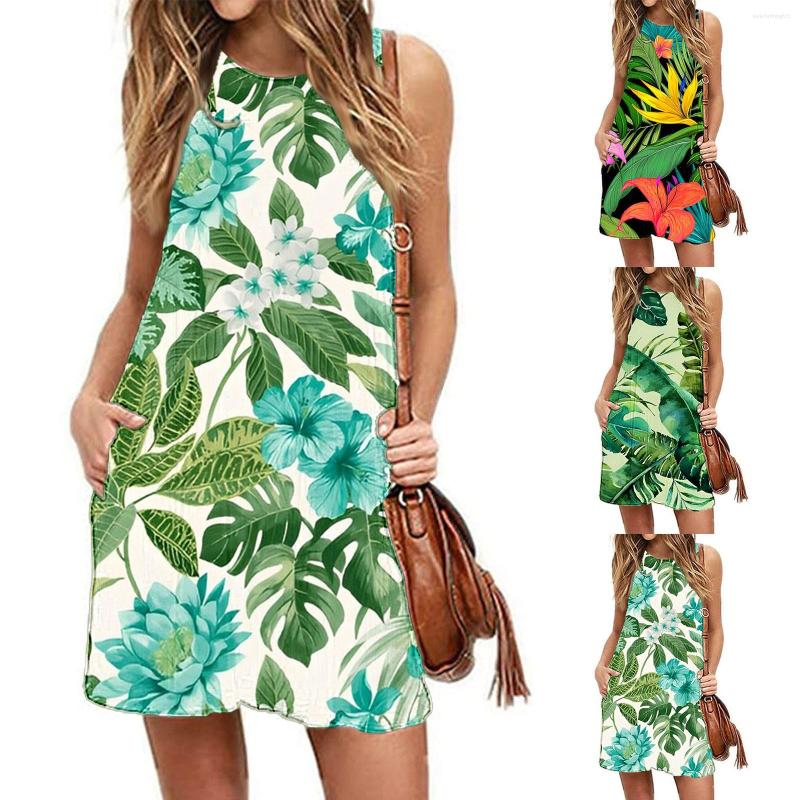 Casual Dresses Tropical Floral Leafs Printing V-Neck Strap Women Summer Boho Sleeveless Mini Dress Ladies Party Beach Tank, Yellow
Casual Dresses Tropical Floral Leafs Printing V-Neck Strap Women Summer Boho Sleeveless Mini Dress Ladies Party Beach Tank, Yellow