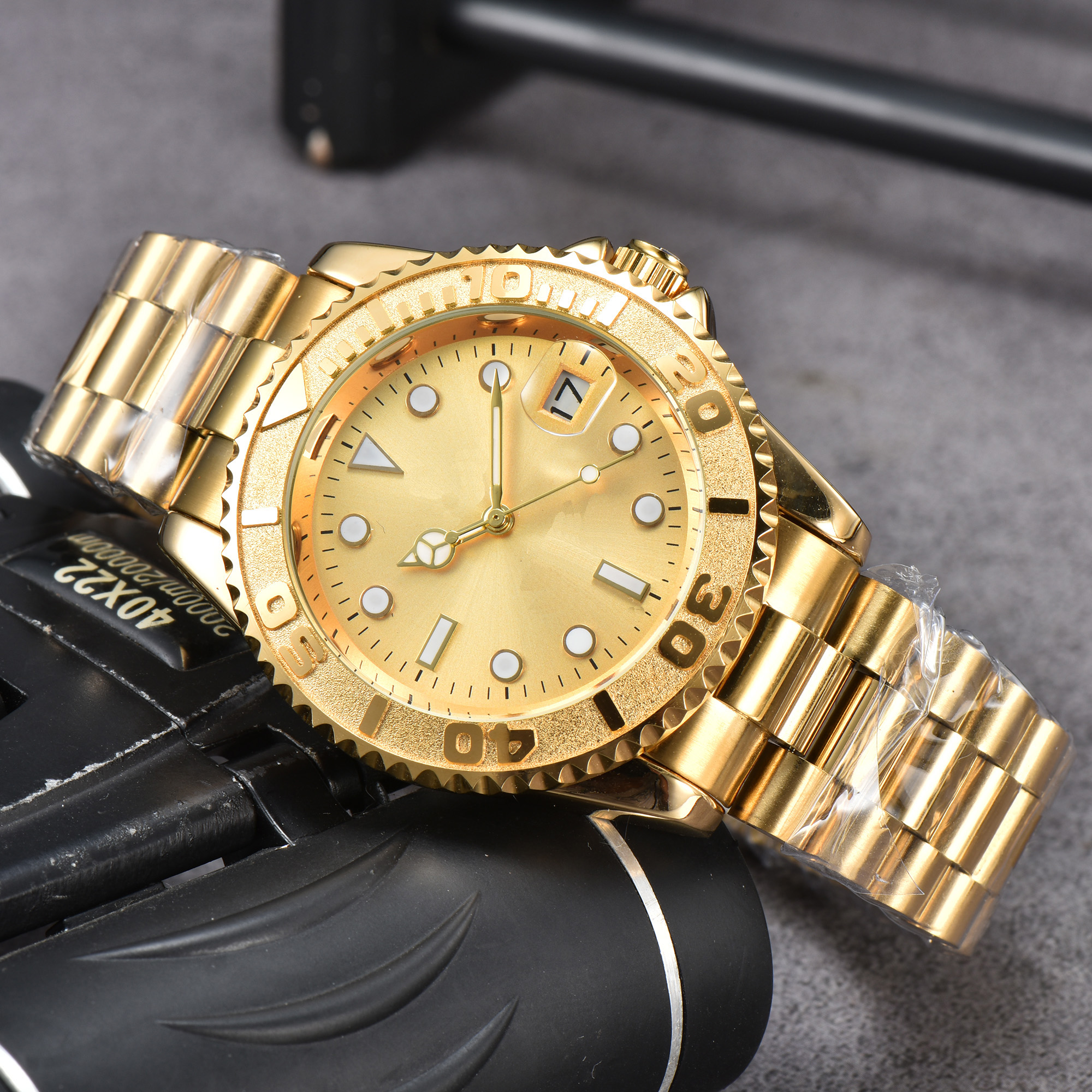 Watch Automatic Mechanical Mens Watches 42mm Silver Wristband Waterproof All Stainless Steel Wristband Fashion Designer Wristwatch Ro2, Color3
Watch Automatic Mechanical Mens Watches 42mm Silver Wristband Waterproof All Stainless Steel Wristband Fashion Designer Wristwatch Ro2, Color3