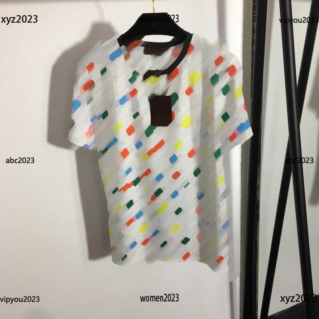woman T-shirt lady short sleeve Metal chain decoration girl tops Colorful dot printing tees Short sleeve shirt Summer New Arrivals, #1
woman T-shirt lady short sleeve Metal chain decoration girl tops Colorful dot printing tees Short sleeve shirt Summer New Arrivals, #1