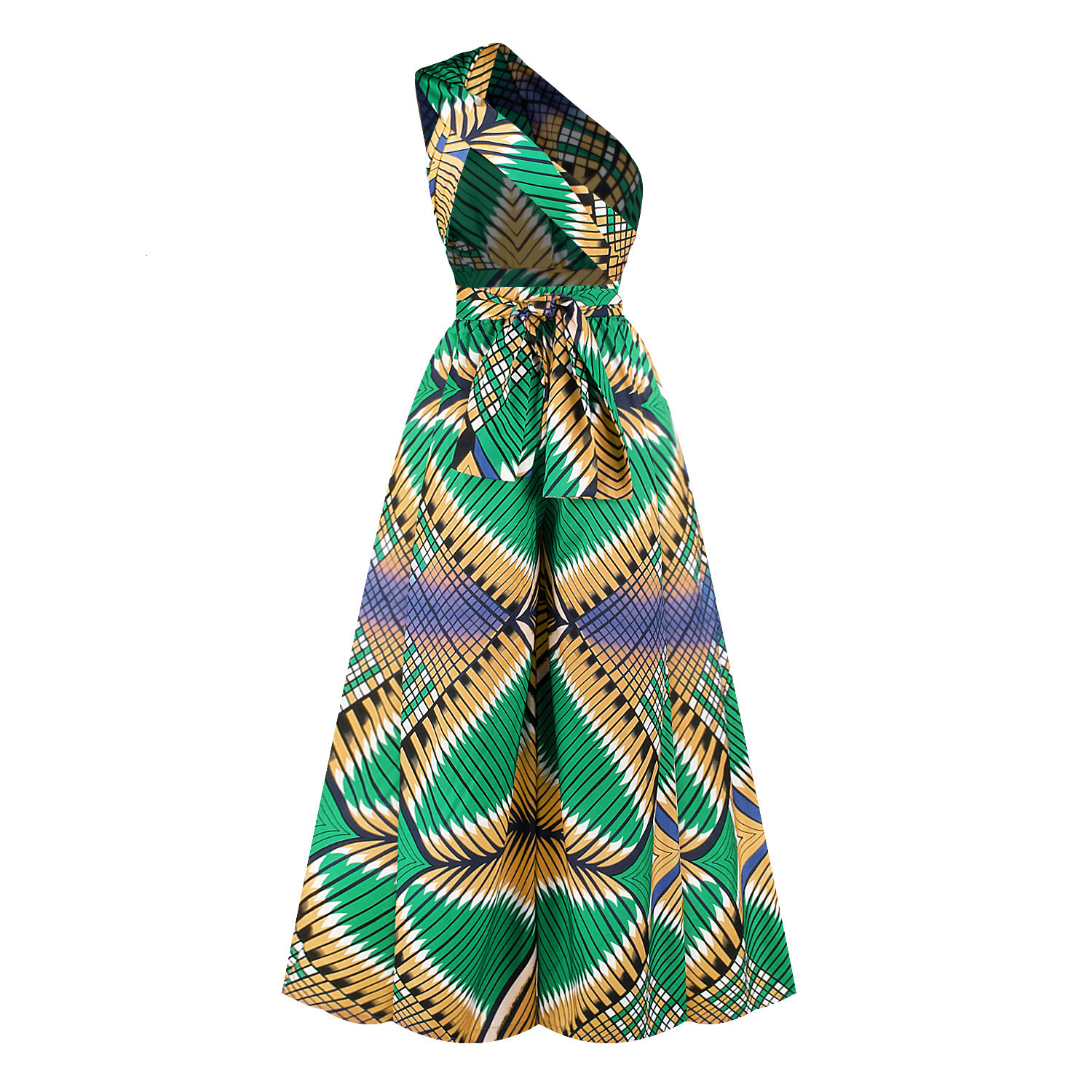 Ethnic Clothing African Clothes Jumpsuit MultiWear Style Wide Leg Pant Dashiki for Women Fashion Ladies Robe 230510