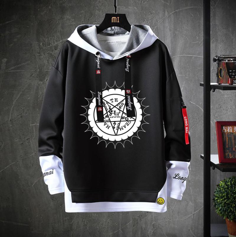 Men's Hoodies & Sweatshirts Anime Black Butler Hooded Teenagers Cosplay Costume Cartoon Coat Unisex Casual Fake Two-Piece Sweatshirt JacketM, Kuroko 5 
Men's Hoodies & Sweatshirts Anime Black Butler Hooded Teenagers Cosplay Costume Cartoon Coat Unisex Casual Fake Two-Piece Sweatshirt JacketM, Kuroko 5