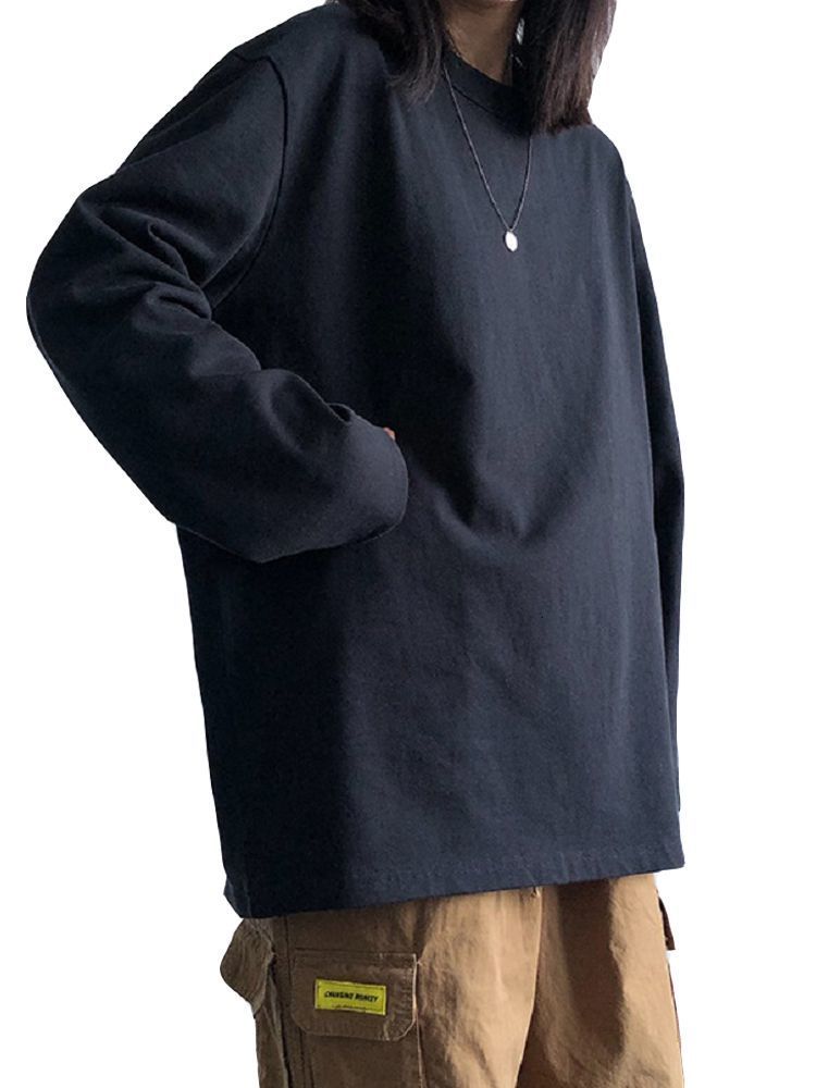 Women's TShirt Women Long Sleeve Tshirt Oversized Casual Basic Solid Female Tops ONeck Loose Tee Fashion Tshirts SXXL 230510