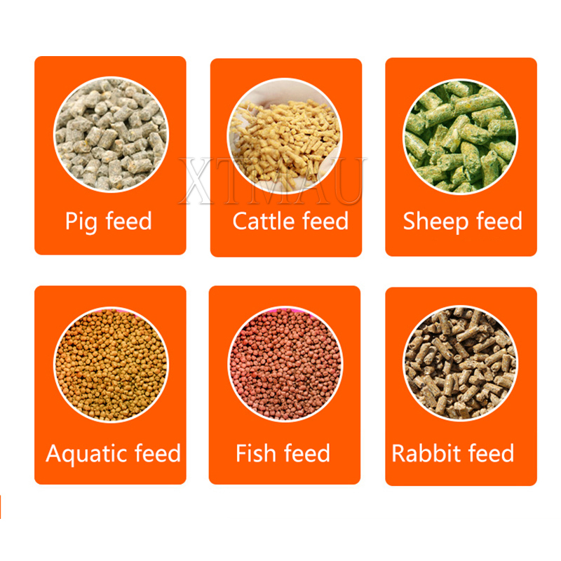 Pellet Machine Pellet Mill Multi-Function Feed Food Pellet Making Machine Animal Feed Granulator Without Mtor 100Kg/h-200Kg/h