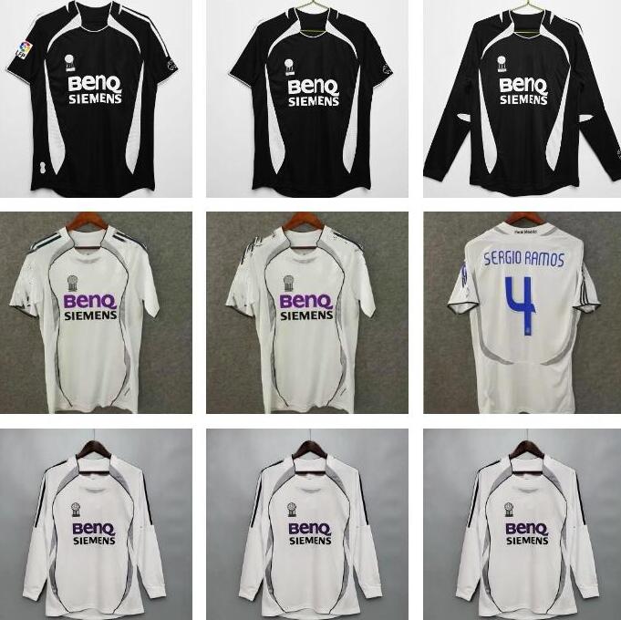2006 2007 Beckham Ronaldo retro soccer jerseys 06 07 home away vintage Cannavaro Raul Marcelo Guti Higuain Real Madrids longsleeve classic football shirt
2006 2007 Beckham Ronaldo retro soccer jerseys 06 07 home away vintage Cannavaro Raul Marcelo Guti Higuain Real Madrids longsleeve classic football shirt