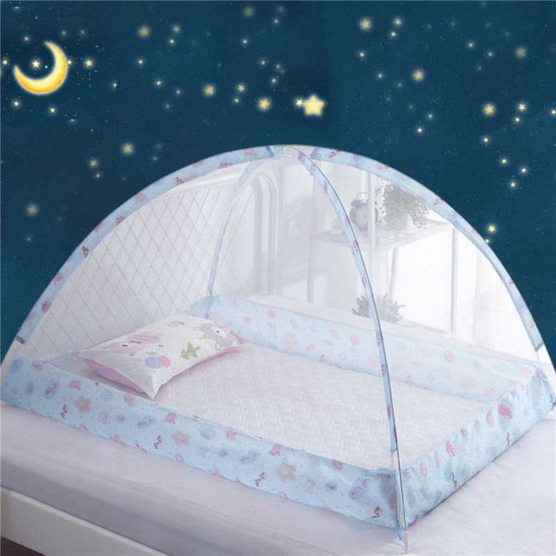 Crib Netting Bottomless Children's Mosquito Net Bed Net Baby Dome Portable Foldable Baby Bed Children Mosquito Net Tent 230510