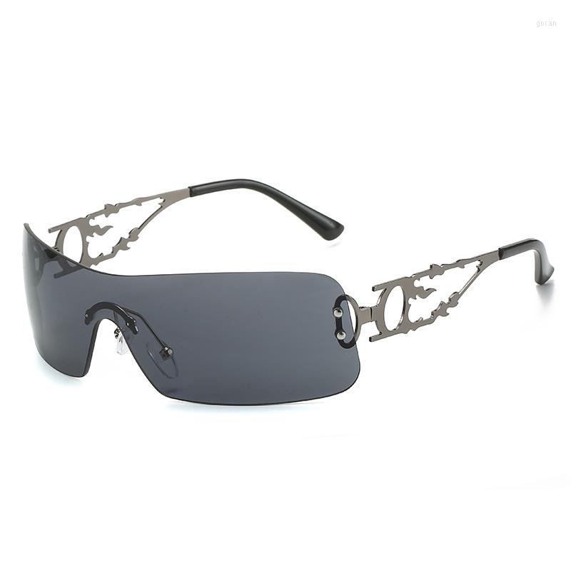 Sunglasses Fashion Rimless Punk 2023 Women Y2k Sun Glasses Men 2000'S Gradient Shades Eyewear Trends Wrap Around Eyeglasses
Sunglasses Fashion Rimless Punk 2023 Women Y2k Sun Glasses Men 2000'S Gradient Shades Eyewear Trends Wrap Around Eyeglasses
