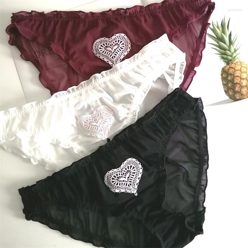Women's Panties Fan Sweet Heart Embroidered Lace Transparent Mesh Women Underwea Hollow Out Thong Soft Seamless Female Briefs, A272-1-black
Women's Panties Fan Sweet Heart Embroidered Lace Transparent Mesh Women Underwea Hollow Out Thong Soft Seamless Female Briefs, A272-1-black