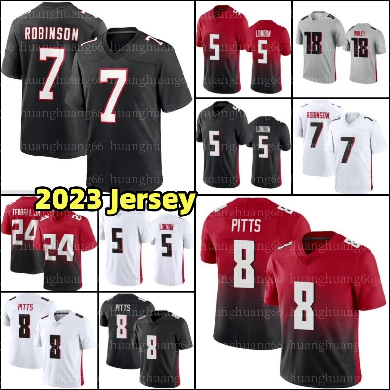 7 Bijan Robinson Drake London Kyle Pitts Football Jersey Michael Vick Grady Jarrett Cordarrelle Patterson AJ Terrell JR Desmond Ridder Taylor Heinicke Allgeier, Men jersey 
7 Bijan Robinson Drake London Kyle Pitts Football Jersey Michael Vick Grady Jarrett Cordarrelle Patterson AJ Terrell JR Desmond Ridder Taylor Heinicke Allgeier, Men jersey