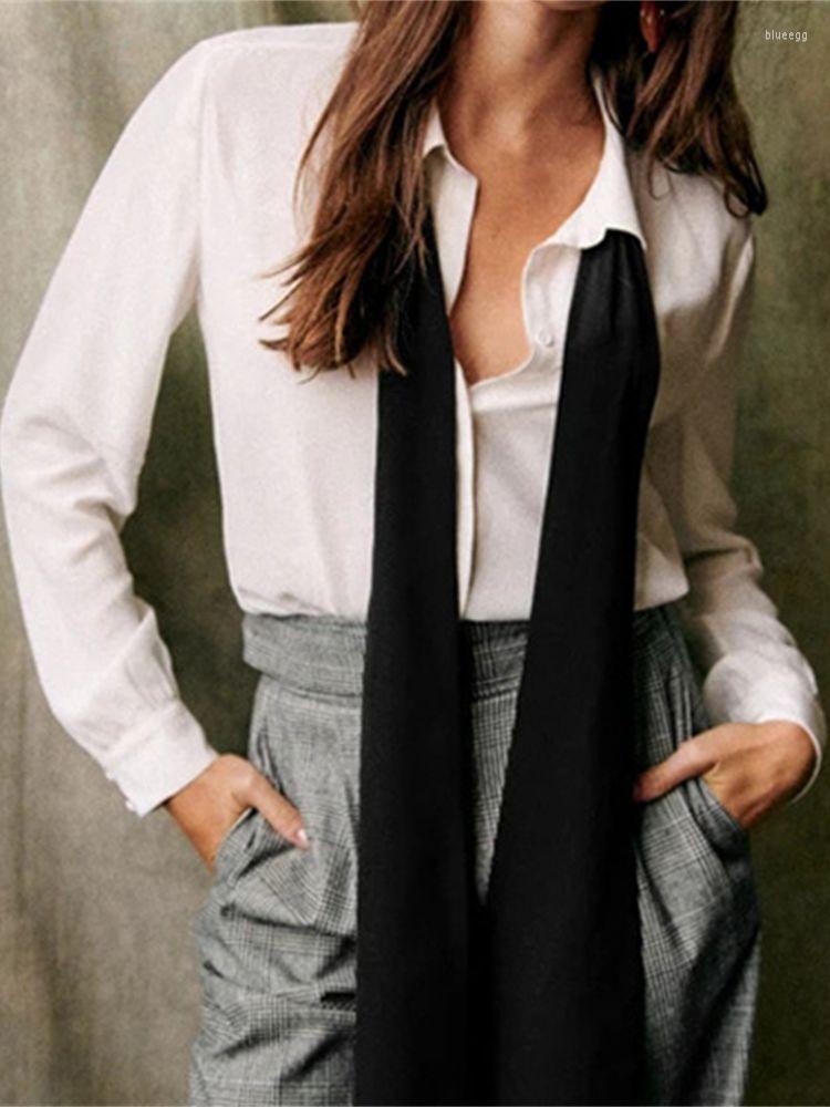 Women' Blouses Women Bow Lace-Up White Shirt Spring 2023 Lady Loose Single Breasted Turn-Down Collar Versatile Vintage Long Sleeve Blouse
Women' Blouses Women Bow Lace-Up White Shirt Spring 2023 Lady Loose Single Breasted Turn-Down Collar Versatile Vintage Long Sleeve Blouse