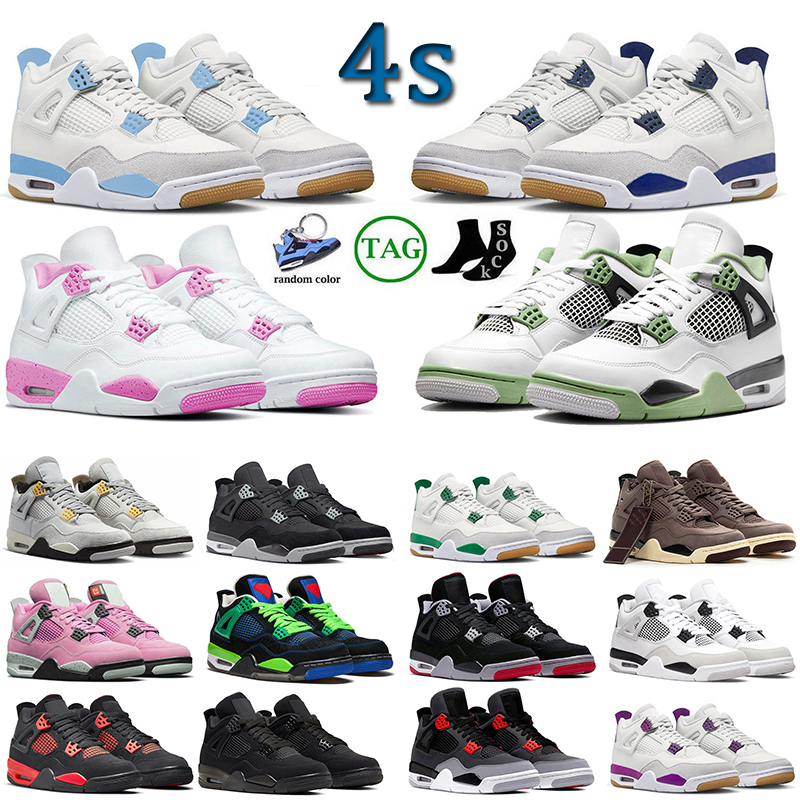 New JUMPMAN 4 Sb X 4s Basketball Shoes Classic OG Military Black Cat Pine Green Seafoam Thunder Fire Red Cement UNC Bred Men Women Designer Sneakers 36-47, C22 40-47 neon 
New JUMPMAN 4 Sb X 4s Basketball Shoes Classic OG Military Black Cat Pine Green Seafoam Thunder Fire Red Cement UNC Bred Men Women Designer Sneakers 36-47, C22 40-47 neon