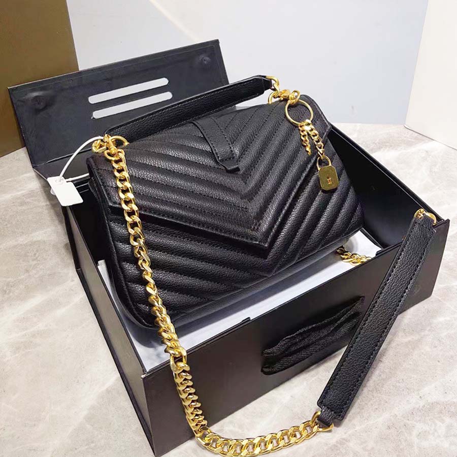 Designer Bags Shoulder Bags Luxury Bags Fashion Classic Crocodile Chain Lattice Gold Silver Symbol Y Letter Women Cross Body Black Wallet, Y10 24cm gold standard
Designer Bags Shoulder Bags Luxury Bags Fashion Classic Crocodile Chain Lattice Gold Silver Symbol Y Letter Women Cross Body Black Wallet, Y10 24cm gold standard
