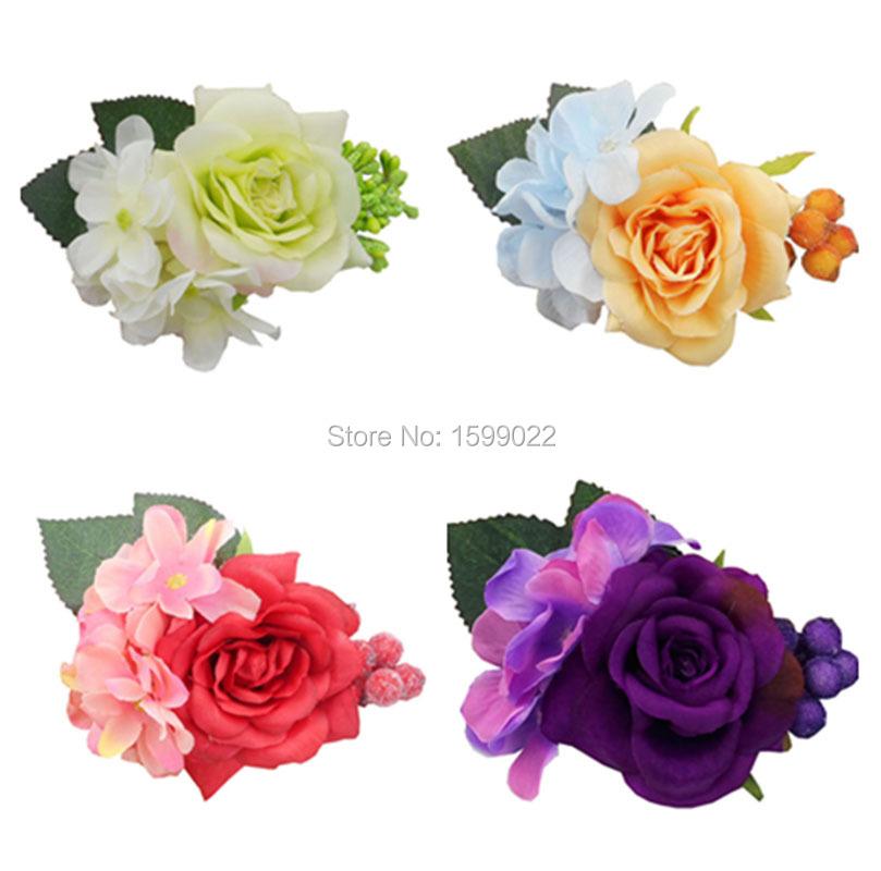 Hair Clips & Barrettes Fabric Hydrangea Rose Wedding Flowers Accessories For Women Brooch Bridesmaids Hairpieces Champagne Blue Ivory Green
Hair Clips & Barrettes Fabric Hydrangea Rose Wedding Flowers Accessories For Women Brooch Bridesmaids Hairpieces Champagne Blue Ivory Green