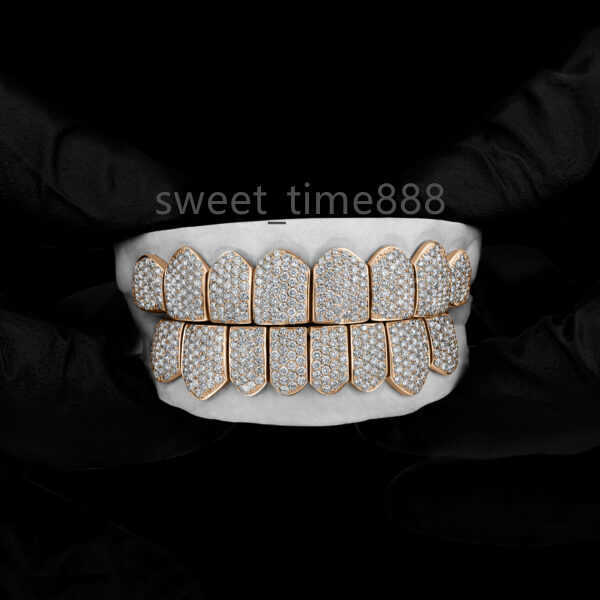 KIBO Jewelry Hip Hop Rapper Customize VVS Diamond Teeth Mens Iced Out Silver With Gold Plate Moissanite Grillz
KIBO Jewelry Hip Hop Rapper Customize VVS Diamond Teeth Mens Iced Out Silver With Gold Plate Moissanite Grillz