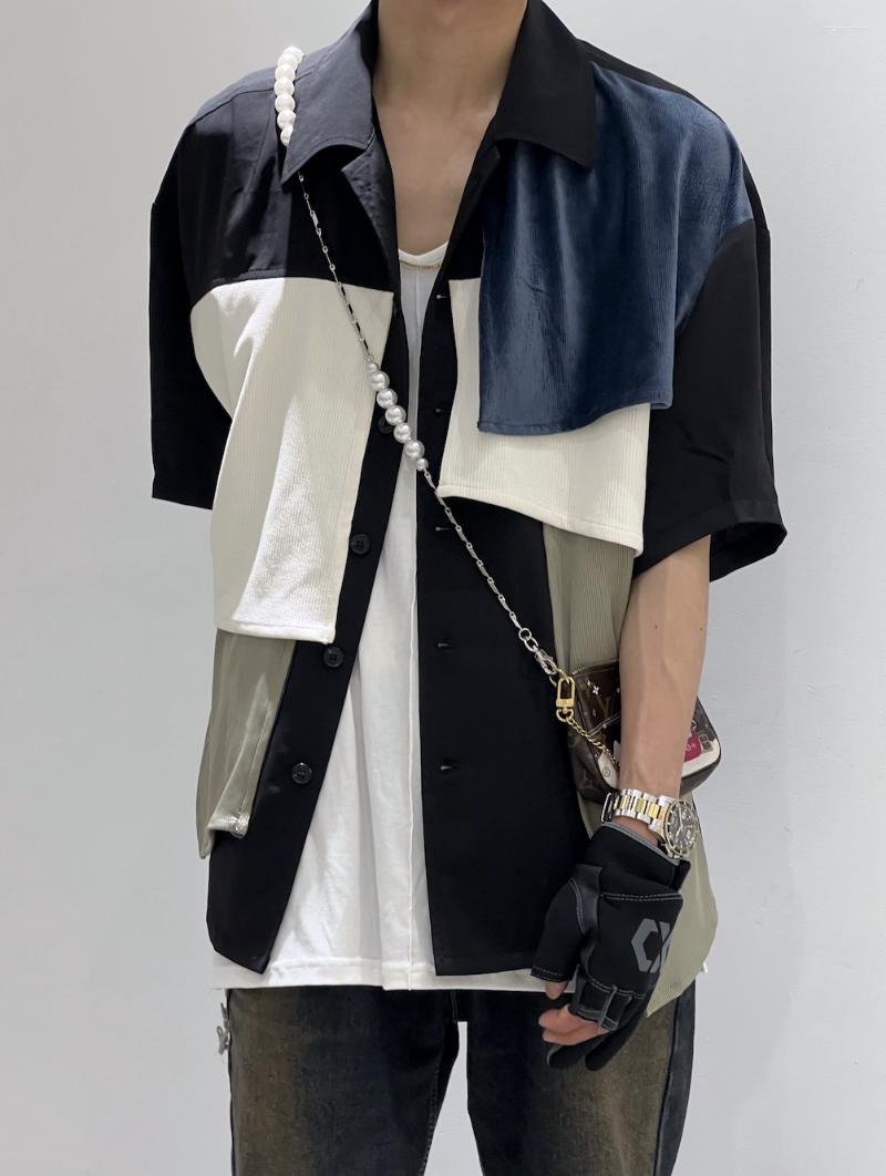 Men's Casual Shirts Qw0883 Fashion Men's 2023 Runway Luxury European Design Party Style Clothing, Black
Men's Casual Shirts Qw0883 Fashion Men's 2023 Runway Luxury European Design Party Style Clothing, Black
