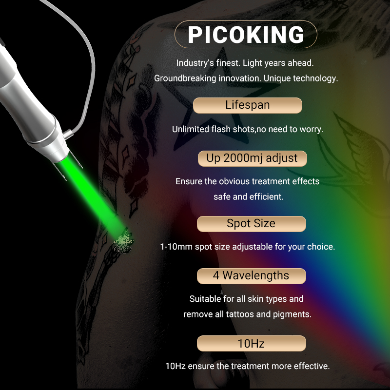 450PS Picosecond Pico laser tattoo Removal Machine