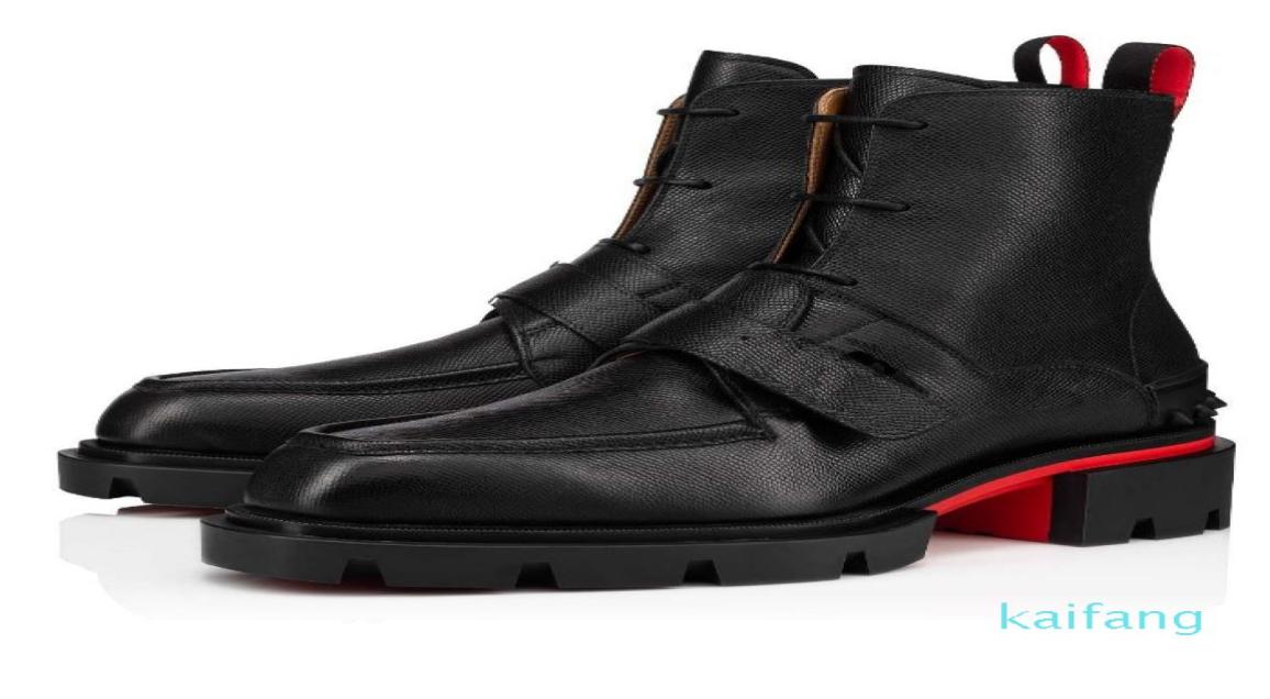 Winter men Ankle boot Our Georges high boot calfskin leather grained Round toe Black studs rubber end Business fashion mens shoess6115356
Winter men Ankle boot Our Georges high boot calfskin leather grained Round toe Black studs rubber end Business fashion mens shoess6115356