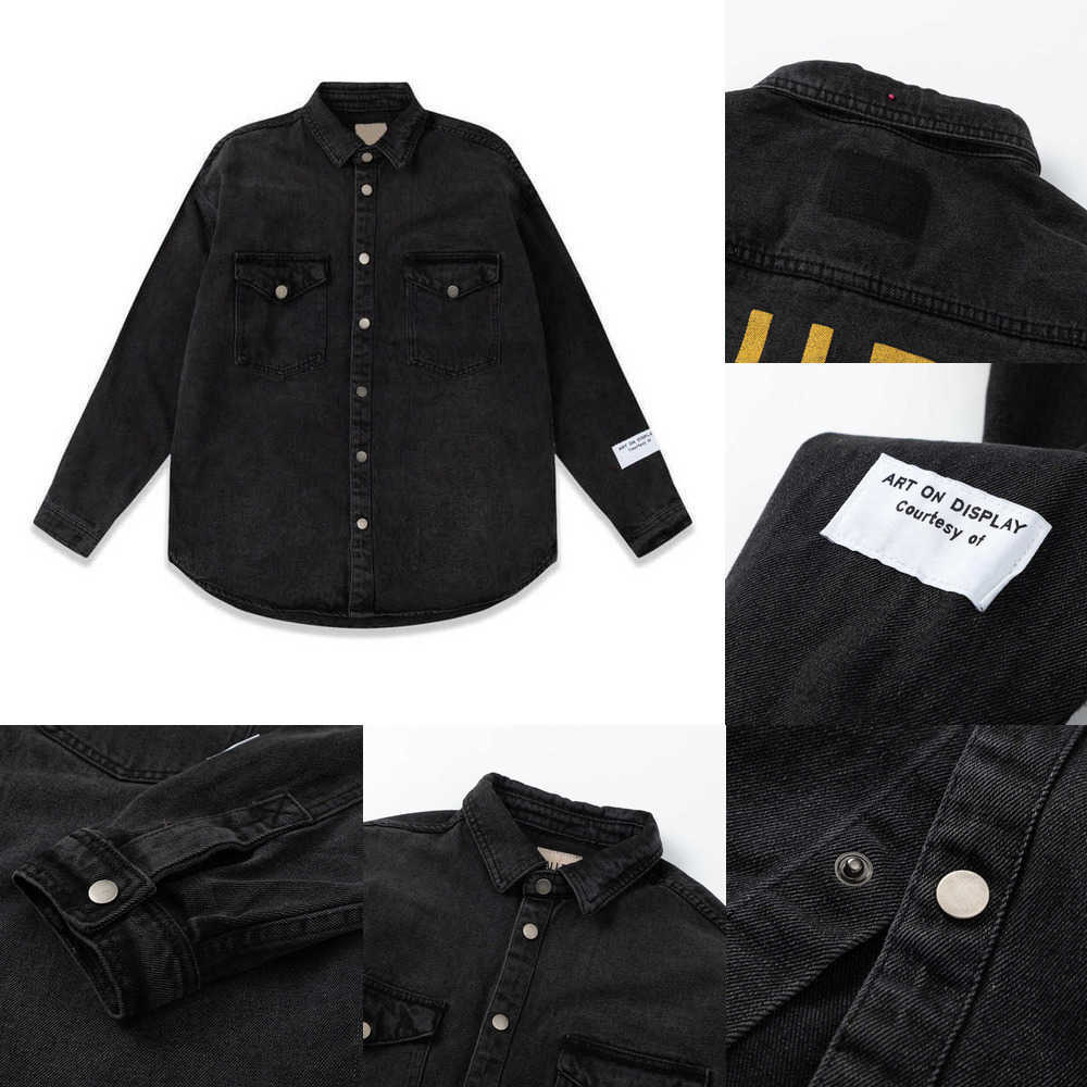Paneled DEPT Printed Black Denim Jacket Man Women Fashion Coat Oversize Style Hip Hop FZJK0376 ZKBI
Paneled DEPT Printed Black Denim Jacket Man Women Fashion Coat Oversize Style Hip Hop FZJK0376 ZKBI
