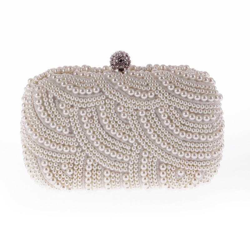 Evening Bags Fashion Luxury Crystal Pearl White Clutch Women Elegant Handbag Wedding Party Lady Clutches Purse Bag Hot Selling 230427, Dark grey
Evening Bags Fashion Luxury Crystal Pearl White Clutch Women Elegant Handbag Wedding Party Lady Clutches Purse Bag Hot Selling 230427, Dark grey