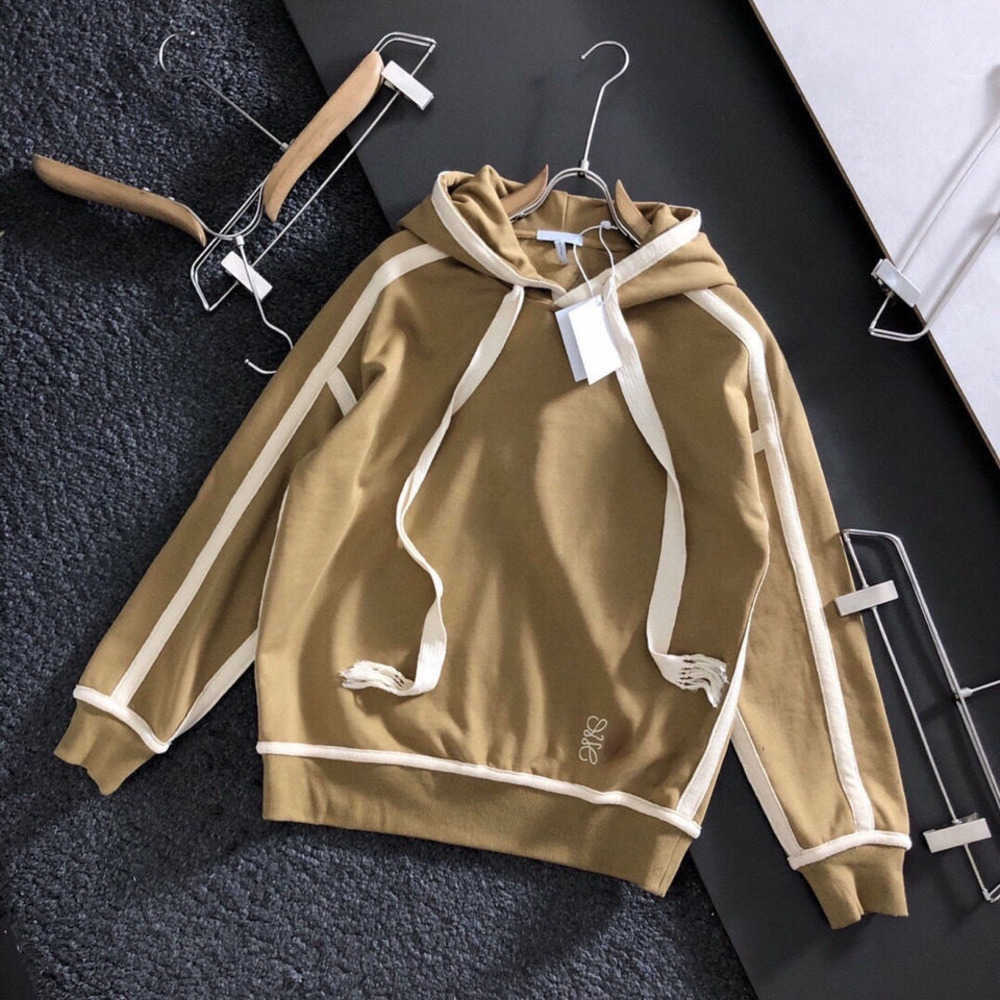version Hot selling men's outerwear high LO autumn and winter fashion embroidery tassel drawstring stitching hoodie high quality men's women's thin coat L7PF, Blue
version Hot selling men's outerwear high LO autumn and winter fashion embroidery tassel drawstring stitching hoodie high quality men's women's thin coat L7PF, Blue