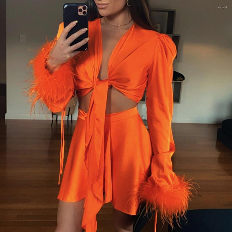 Women' Blouses Meqeiss Feathers Satin Lace Up Long Sleeve Top And Women Fashion Elegant Autumn Blouse Shirts Tops Cropped Clothes, Green
Women' Blouses Meqeiss Feathers Satin Lace Up Long Sleeve Top And Women Fashion Elegant Autumn Blouse Shirts Tops Cropped Clothes, Green