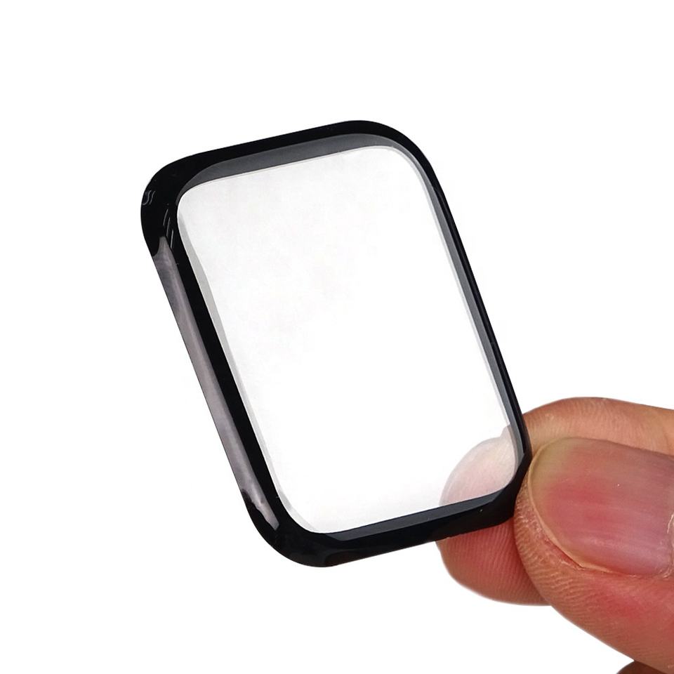 HD PET + PMMA Clear 3D Soft Curved Edge Film Full Coverage Screen Protector For Apple Watch iWatch S10 8 7 6 5 Ultra 38 40 41 42 44 45mm 46mm 49mm Wit