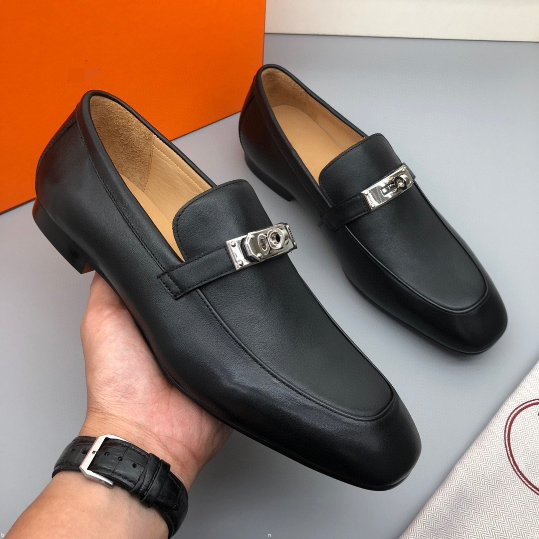 Designer Men Dress Shoes Man 2023 Spring Autumn High Quality Leather Formal Shoes luxurious Classic Business Wedding Groomsman Mens Shoes 867