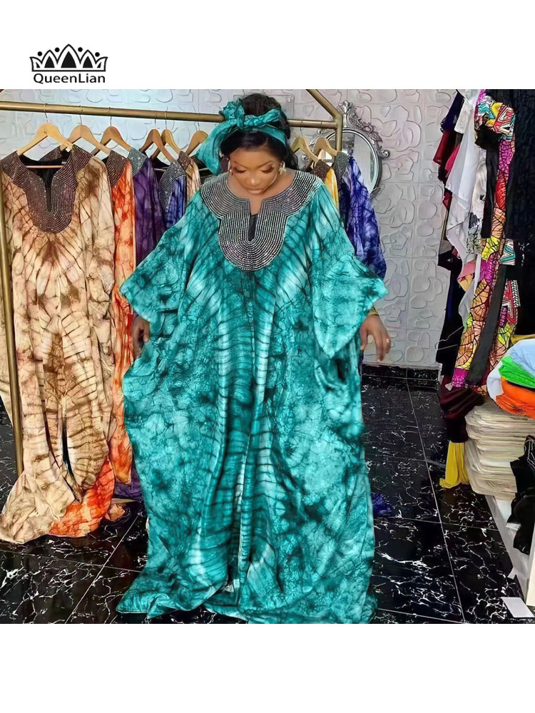 Ethnic Clothing Free Size Robe De Soiree Femme Longue Chic Africa Dress Women for Evening Party Embroidery Traditional 230510