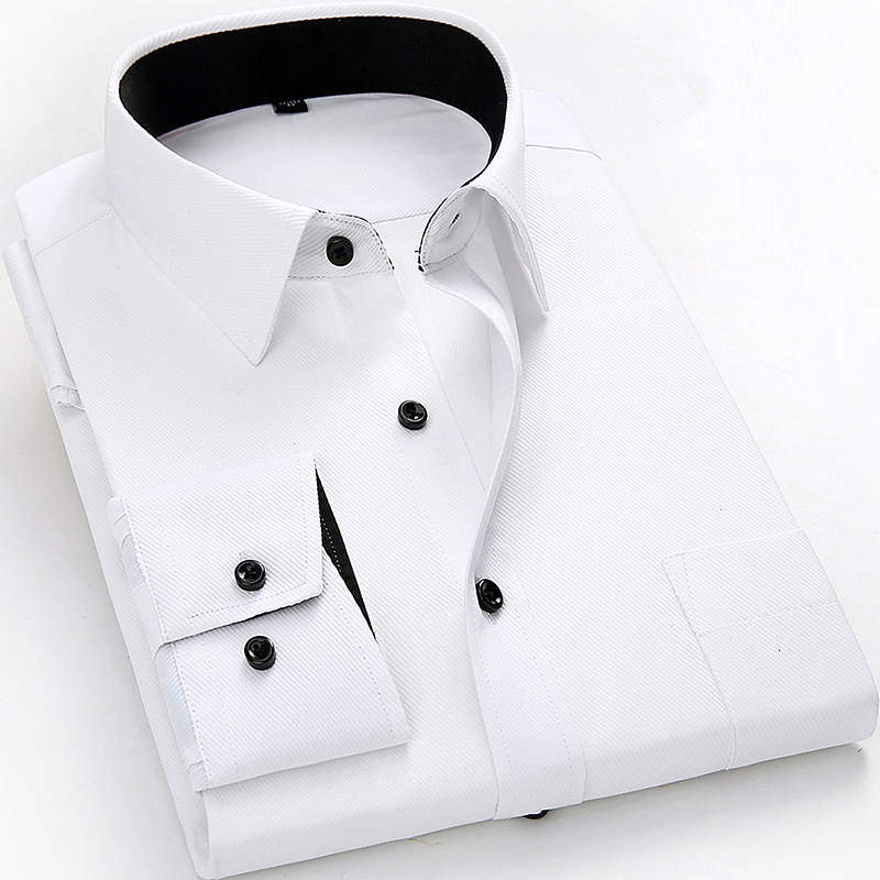 Men's Dress Shirts mens work shirts Brand soft Long sleeve square collar regular solid plain/ twill men dress white male tops 230510, 1407
Men's Dress Shirts mens work shirts Brand soft Long sleeve square collar regular solid plain/ twill men dress white male tops 230510, 1407