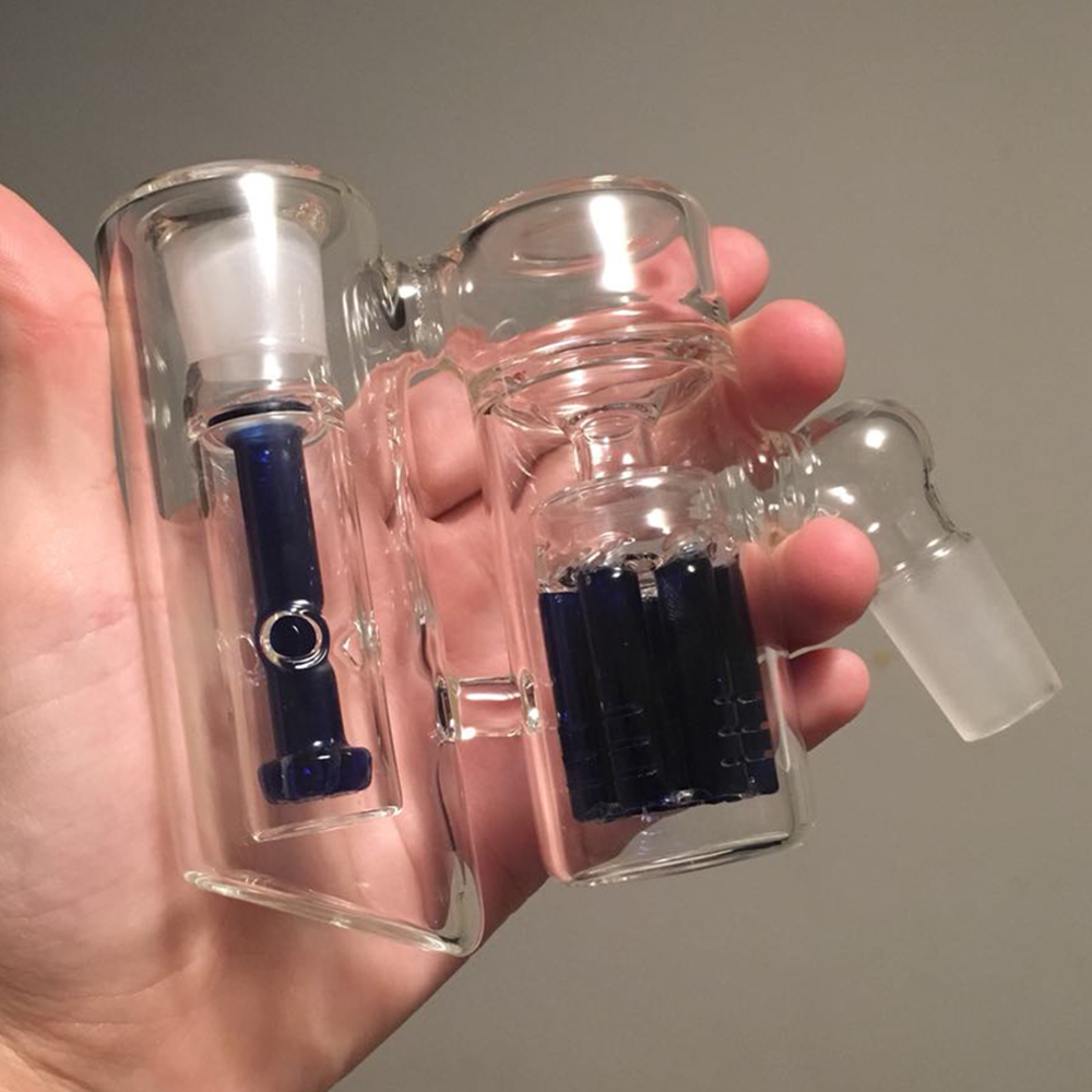 45 degree Double Chamber Glass Ashcatcher with armtree perc for water pipe bongs Hookah bubbler Ash Catchers 14mm 18mm joints for smoking rigs
45 degree Double Chamber Glass Ashcatcher with armtree perc for water pipe bongs Hookah bubbler Ash Catchers 14mm 18mm joints for smoking rigs