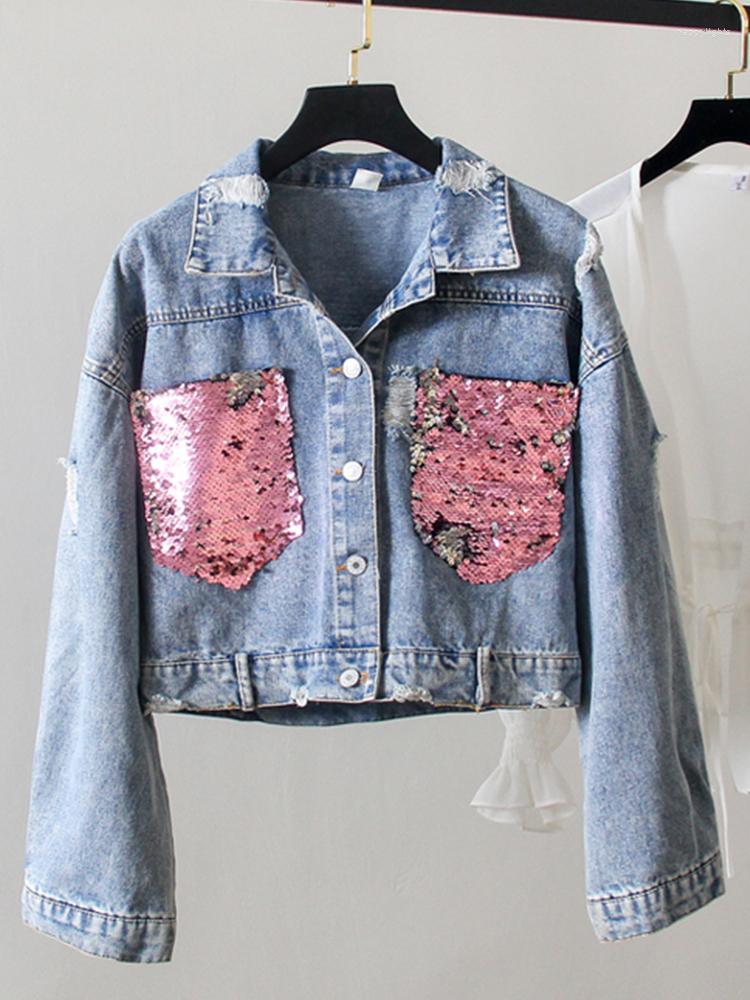 Women's Jackets Oversize Denim Jacket Women Casual Long Sleeve Coat Autumn Female Jaqueta Woman Jeans Summer Feminina, Lingt blue
Women's Jackets Oversize Denim Jacket Women Casual Long Sleeve Coat Autumn Female Jaqueta Woman Jeans Summer Feminina, Lingt blue