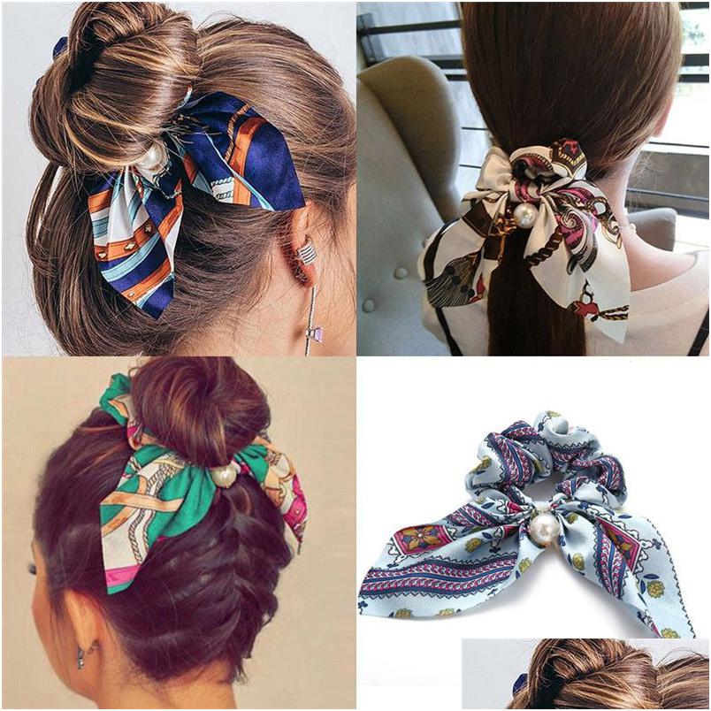 Hair Rubber Bands Fashion Pearl Pendant Rope Knot Knotted Bow Large Intestine Circle Hairs Band For Women Girls Accessories Dhgarden Dh1Pp
Hair Rubber Bands Fashion Pearl Pendant Rope Knot Knotted Bow Large Intestine Circle Hairs Band For Women Girls Accessories Dhgarden Dh1Pp