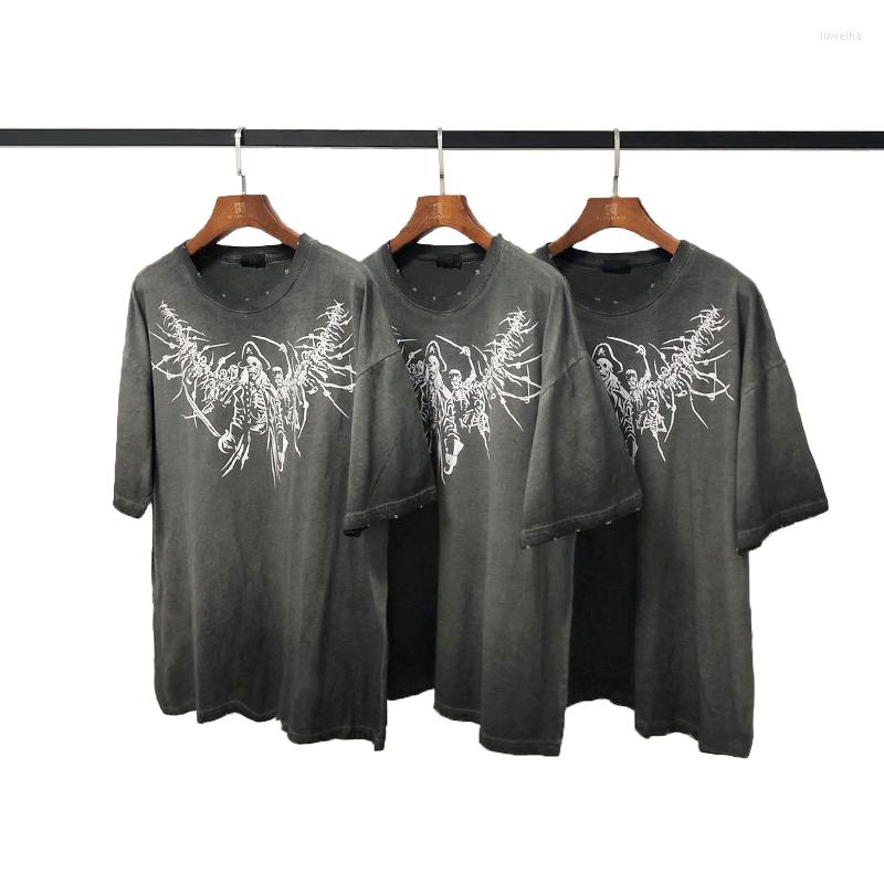 Men's T Shirts 2023 Harajuku Heavy Weight Fabric Washed T-shirts Fashion Men Hip Hop Print Gothic Streetwear Tshirt Short Sleeve Tees
Men's T Shirts 2023 Harajuku Heavy Weight Fabric Washed T-shirts Fashion Men Hip Hop Print Gothic Streetwear Tshirt Short Sleeve Tees